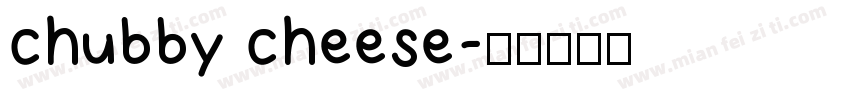 chubby cheese字体转换